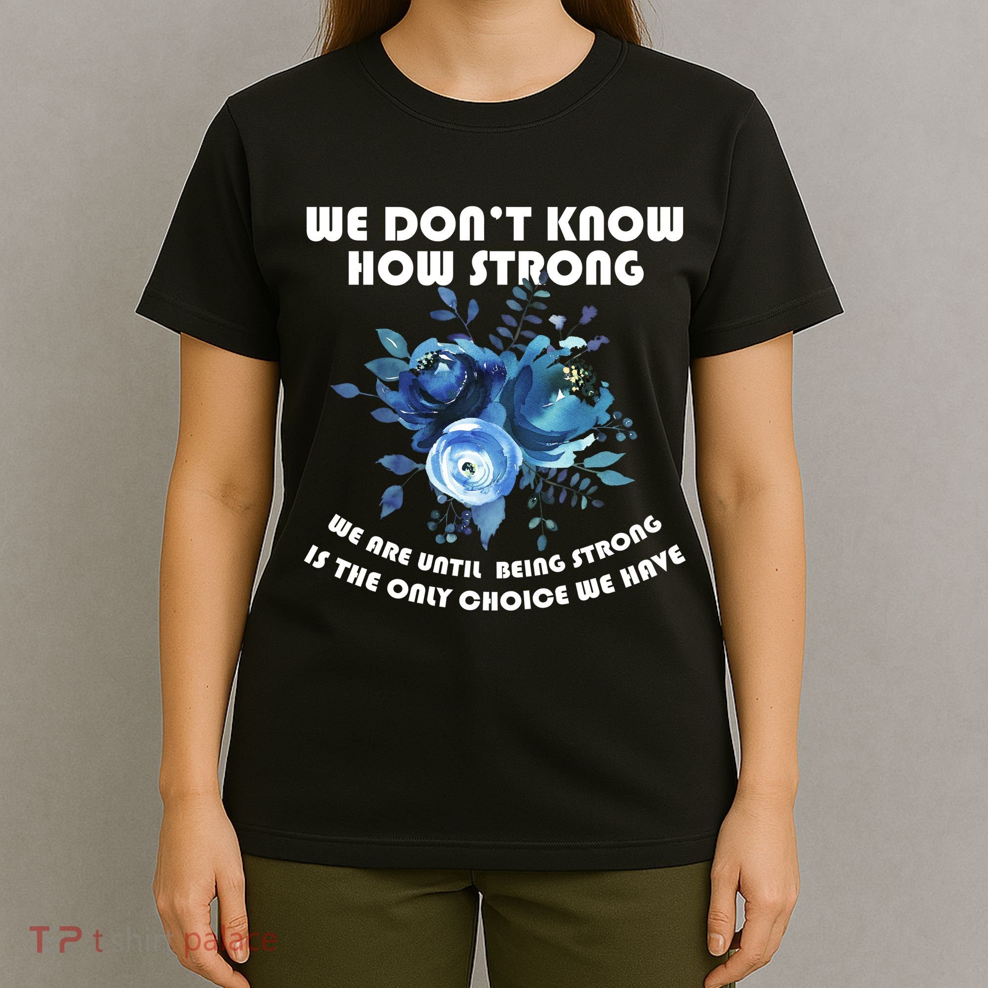 Diabetes Awareness Florial T-Shirt