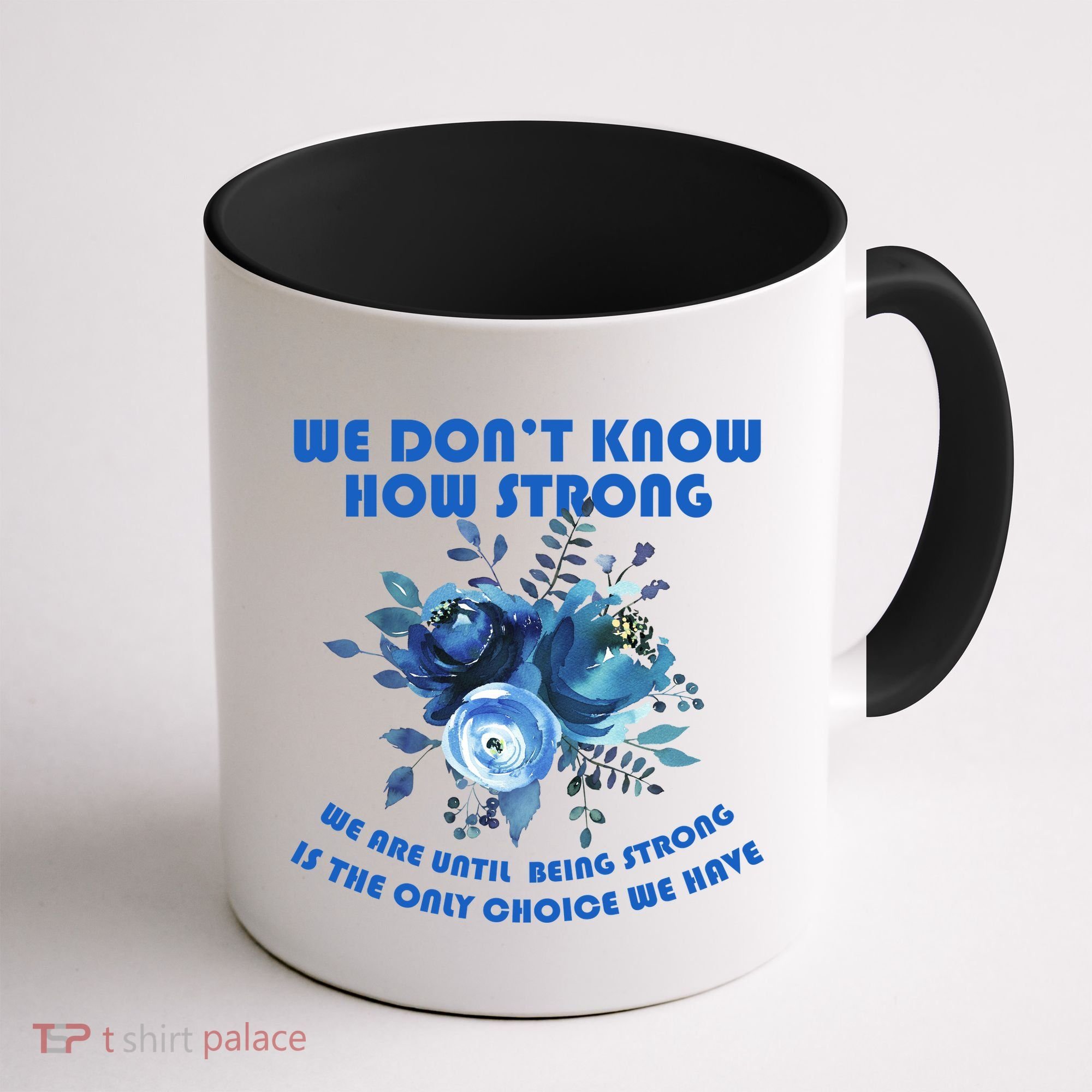 Diabetes Awareness Florial Coffee Mug