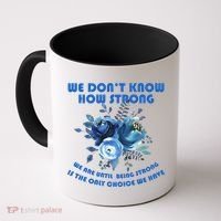 Diabetes Awareness Florial Coffee Mug thumb 0