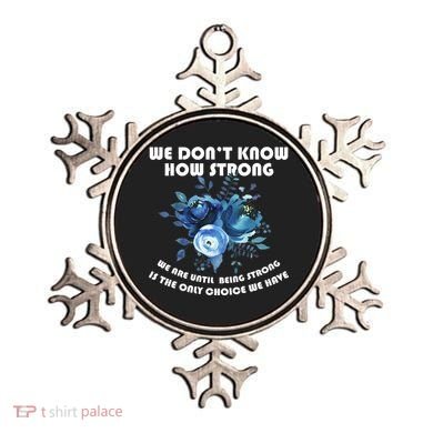 Diabetes Awareness Florial Ornament