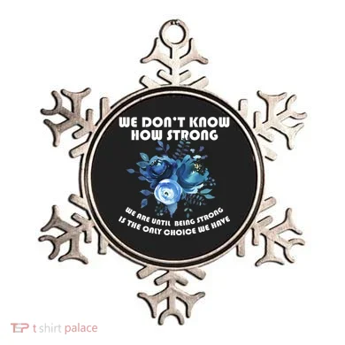 Diabetes Awareness Florial Ornament