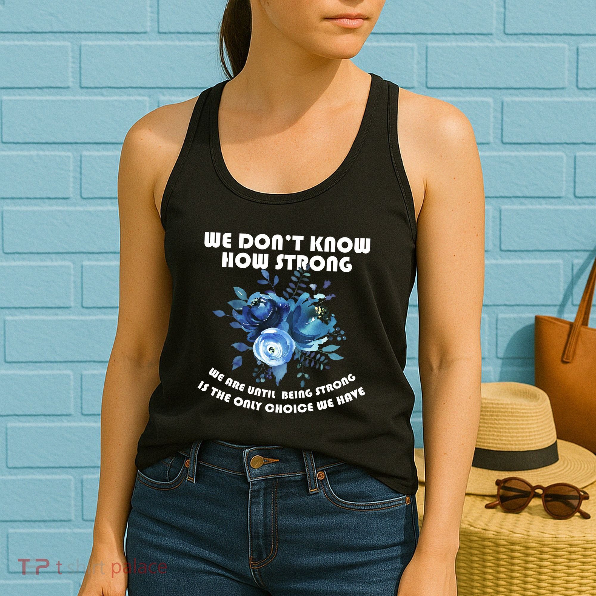 Diabetes Awareness Florial Women's Tank Top