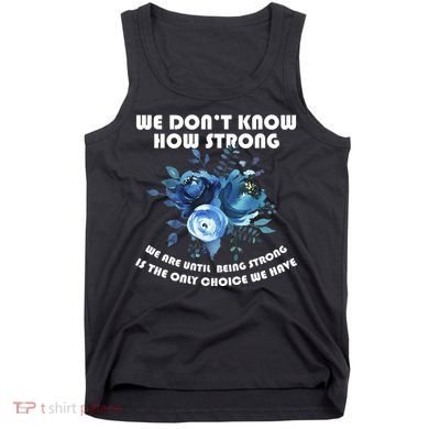 Diabetes Awareness Florial Tank Top