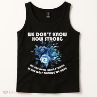 Diabetes Awareness Florial Tank Top thumb 2