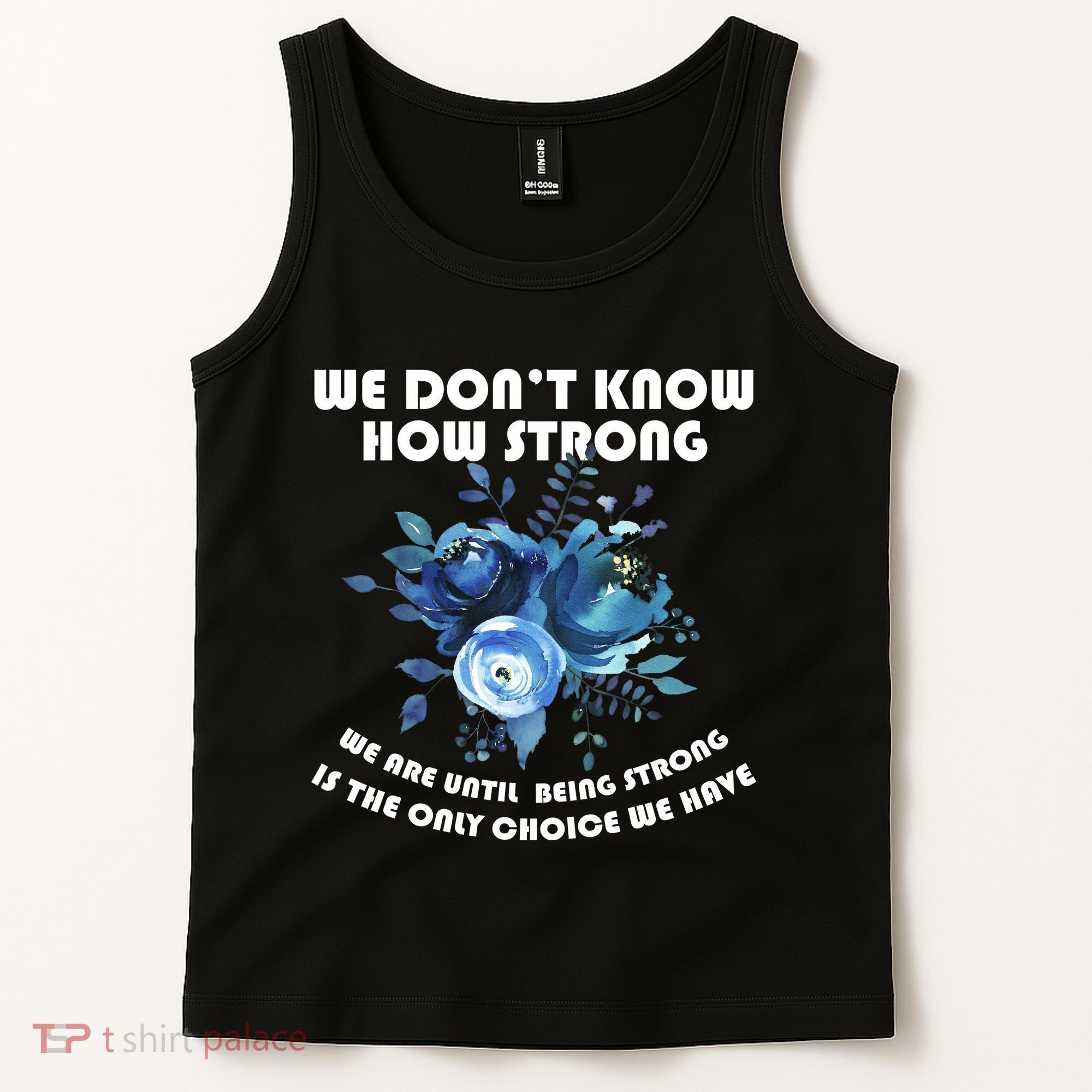 Diabetes Awareness Florial Tank Top