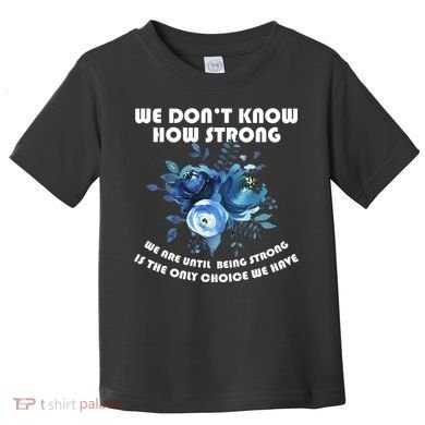 Diabetes Awareness Florial Toddler T-Shirt