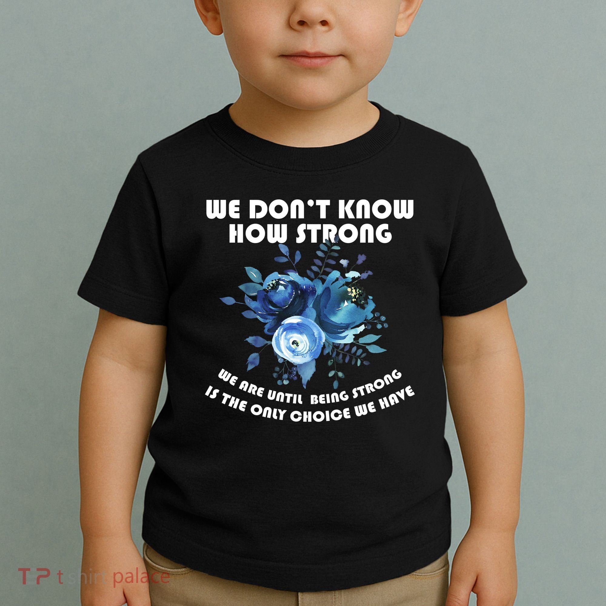 Diabetes Awareness Florial Toddler T-Shirt
