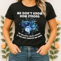 Diabetes Awareness Florial Women's T-Shirt thumb 2