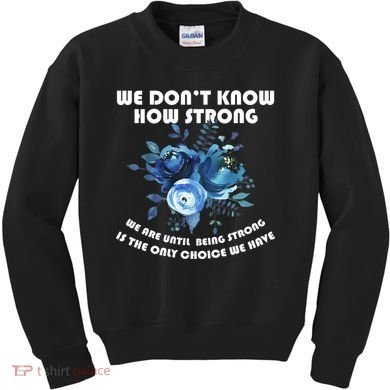 Diabetes Awareness Florial Kids Sweatshirt