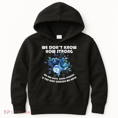 Diabetes Awareness Florial Kids Hoodie