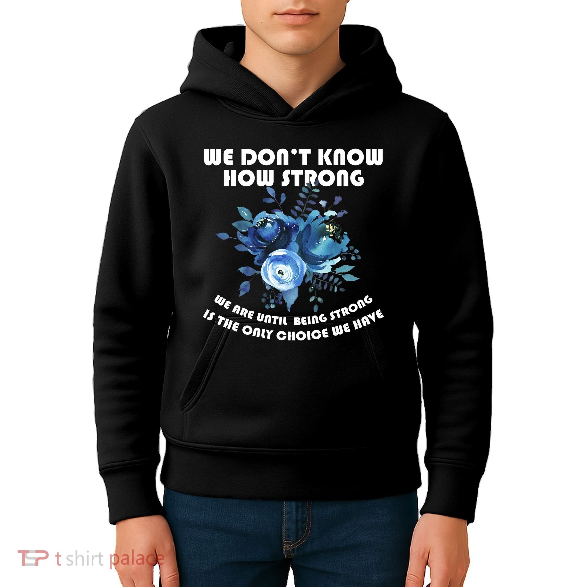Diabetes Awareness Florial Kids Hoodie
