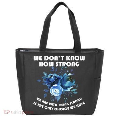 Diabetes Awareness Florial Tote Bag