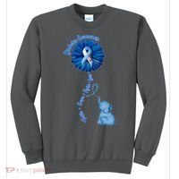 Diabetes Awareness Flower Elephant Sweatshirt thumb 0