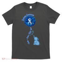 Diabetes Awareness Flower Elephant T-Shirt thumb 0