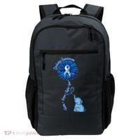 Diabetes Awareness Flower Elephant Backpack thumb 0