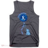 Diabetes Awareness Flower Elephant Tank Top thumb 0