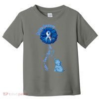 Diabetes Awareness Flower Elephant Toddler T-Shirt thumb 0