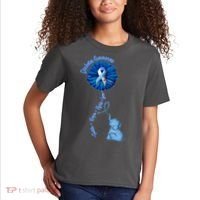 Diabetes Awareness Flower Elephant Kids T-Shirt thumb 2