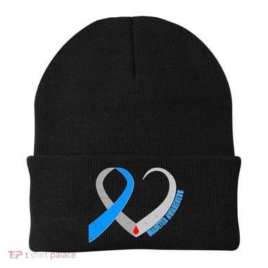 Diabetes Awareness Heart Beanie