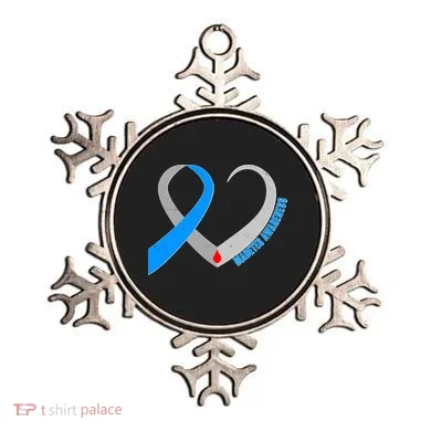 Diabetes Awareness Heart Ornament