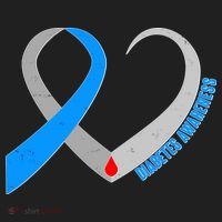 Diabetes Awareness Heart Hat thumb 2