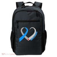 Diabetes Awareness Heart Backpack thumb 0