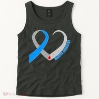 Diabetes Awareness Heart Tank Top thumb 2