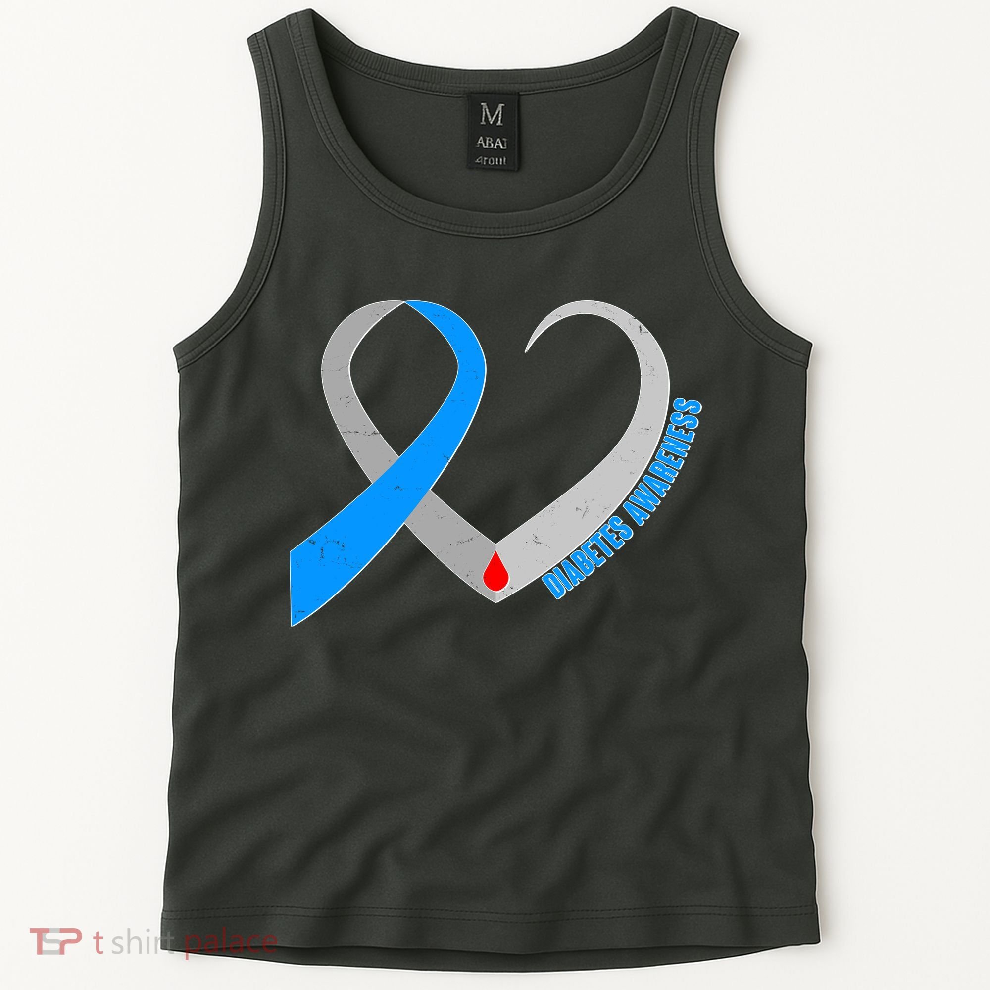 Diabetes Awareness Heart Tank Top