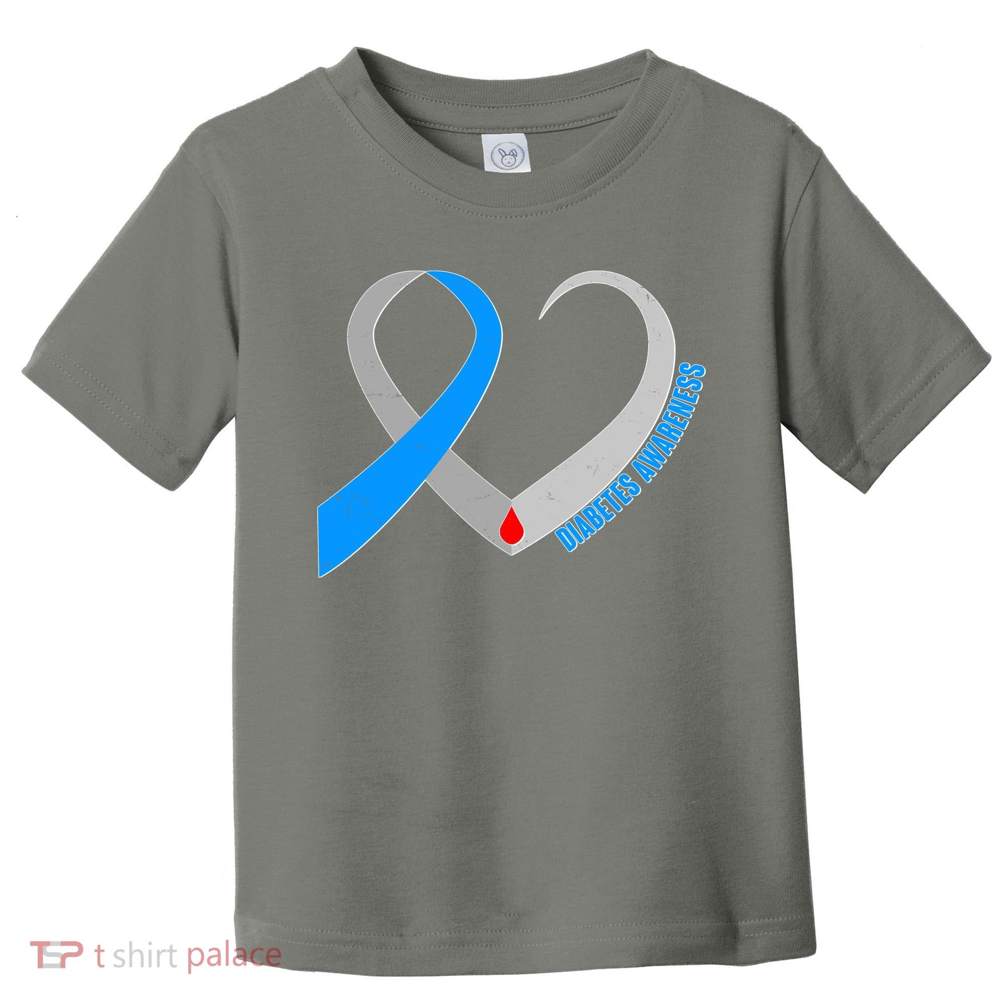 Diabetes Awareness Heart Toddler T-Shirt