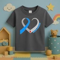 Diabetes Awareness Heart Toddler T-Shirt thumb 3
