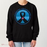 Diabetes Awareness Symbol Women's Sweatshirt thumb 0