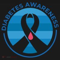 Diabetes Awareness Symbol Doggie Tank thumb 4