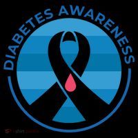 Diabetes Awareness Symbol Apron thumb 3