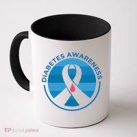 Diabetes Awareness Symbol Coffee Mug thumb 0