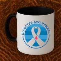 Diabetes Awareness Symbol Coffee Mug thumb 2