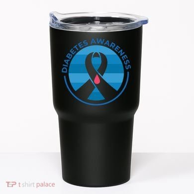 Diabetes Awareness Symbol Tumbler