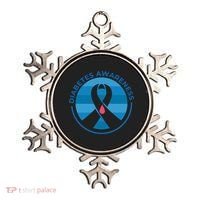 Diabetes Awareness Symbol Ornament thumb 0