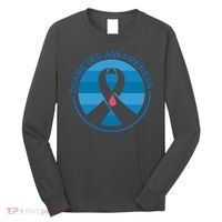 Diabetes Awareness Symbol Long Sleeve Shirt thumb 0