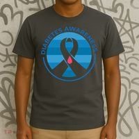 Diabetes Awareness Symbol T-Shirt thumb 3