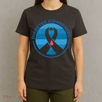 Diabetes Awareness Symbol T-Shirt thumb 4