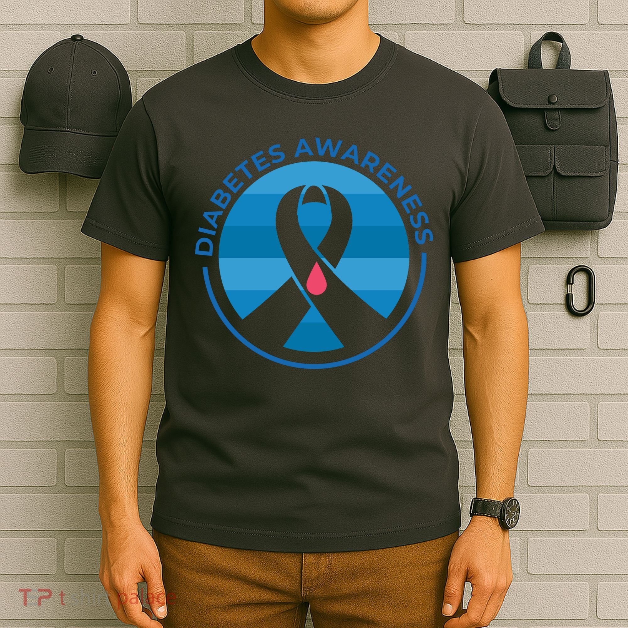 Diabetes Awareness Symbol T-Shirt
