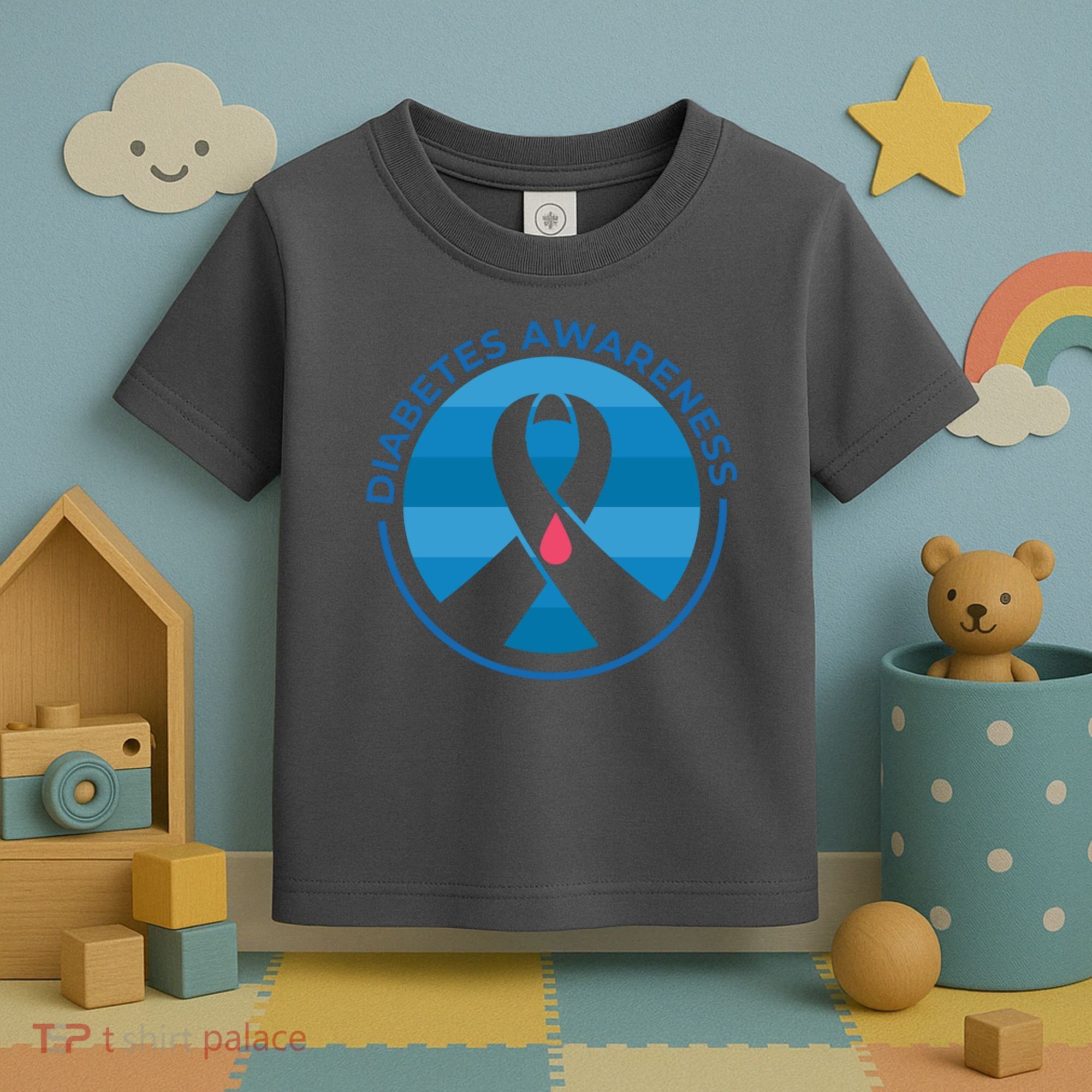 Diabetes Awareness Symbol Toddler T-Shirt