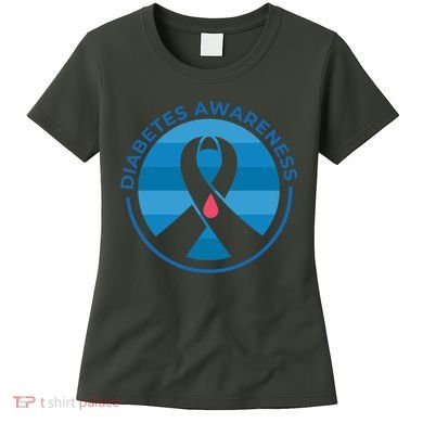 Diabetes Awareness Symbol Women's T-Shirt