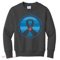 Diabetes Awareness Symbol Kids Sweatshirt thumb 0