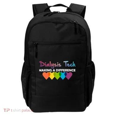 Dialysis Tech Making A Difference Backpack
