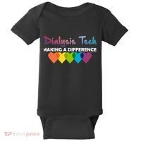 Dialysis Tech Making A Difference Baby Bodysuit thumb 0