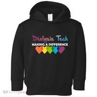 Dialysis Tech Making A Difference Toddler Hoodie thumb 0