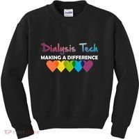 Dialysis Tech Making A Difference Kids Sweatshirt thumb 0