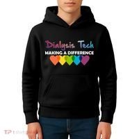 Dialysis Tech Making A Difference Kids Hoodie thumb 4