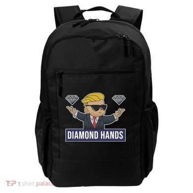 Diamond Hands Funny Stock Meme Backpack